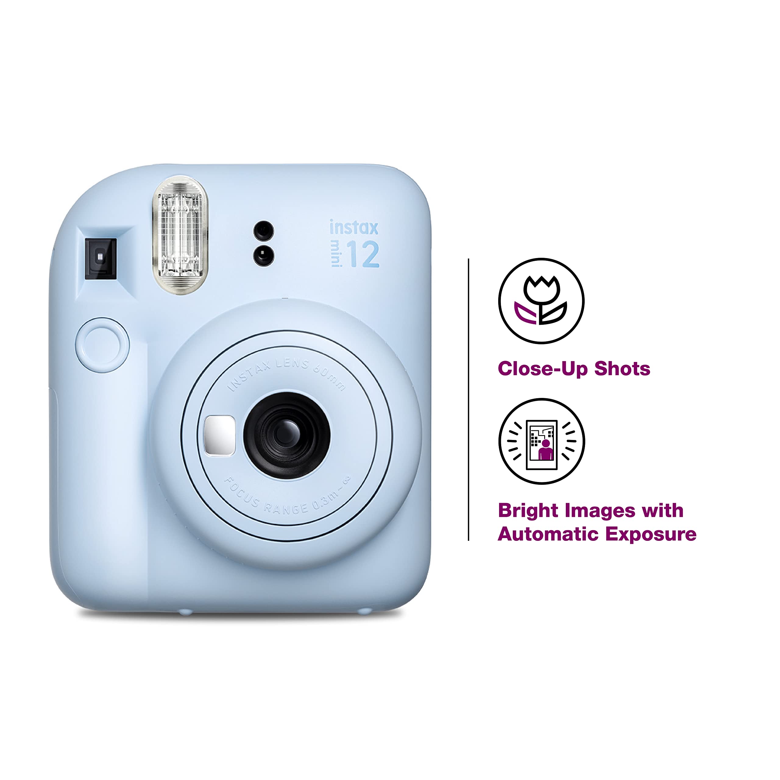Fujifilm Instax Mini 12 Gift Box with 10 Shots- Blue : Amazon.in